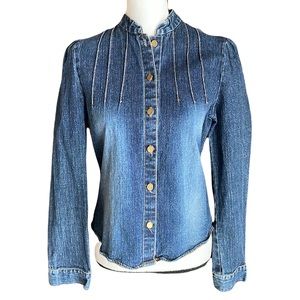 Damada Jeans Shirt Blouse Junior L Adult S